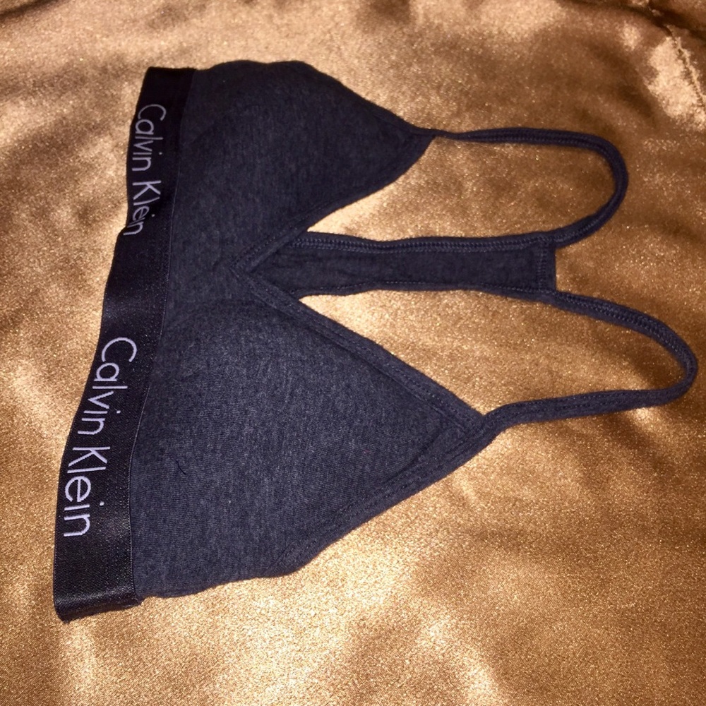 Calvin Klein Racerback Bralette-Removable Padding